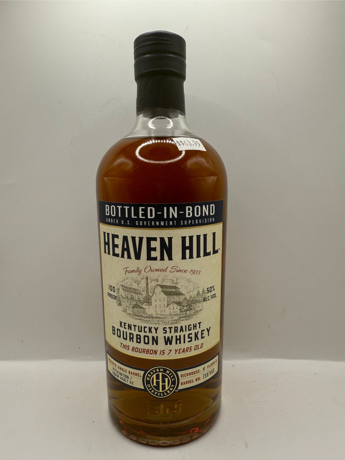 PITCH/Heaven Hill BIB Single Barrel Bourbon