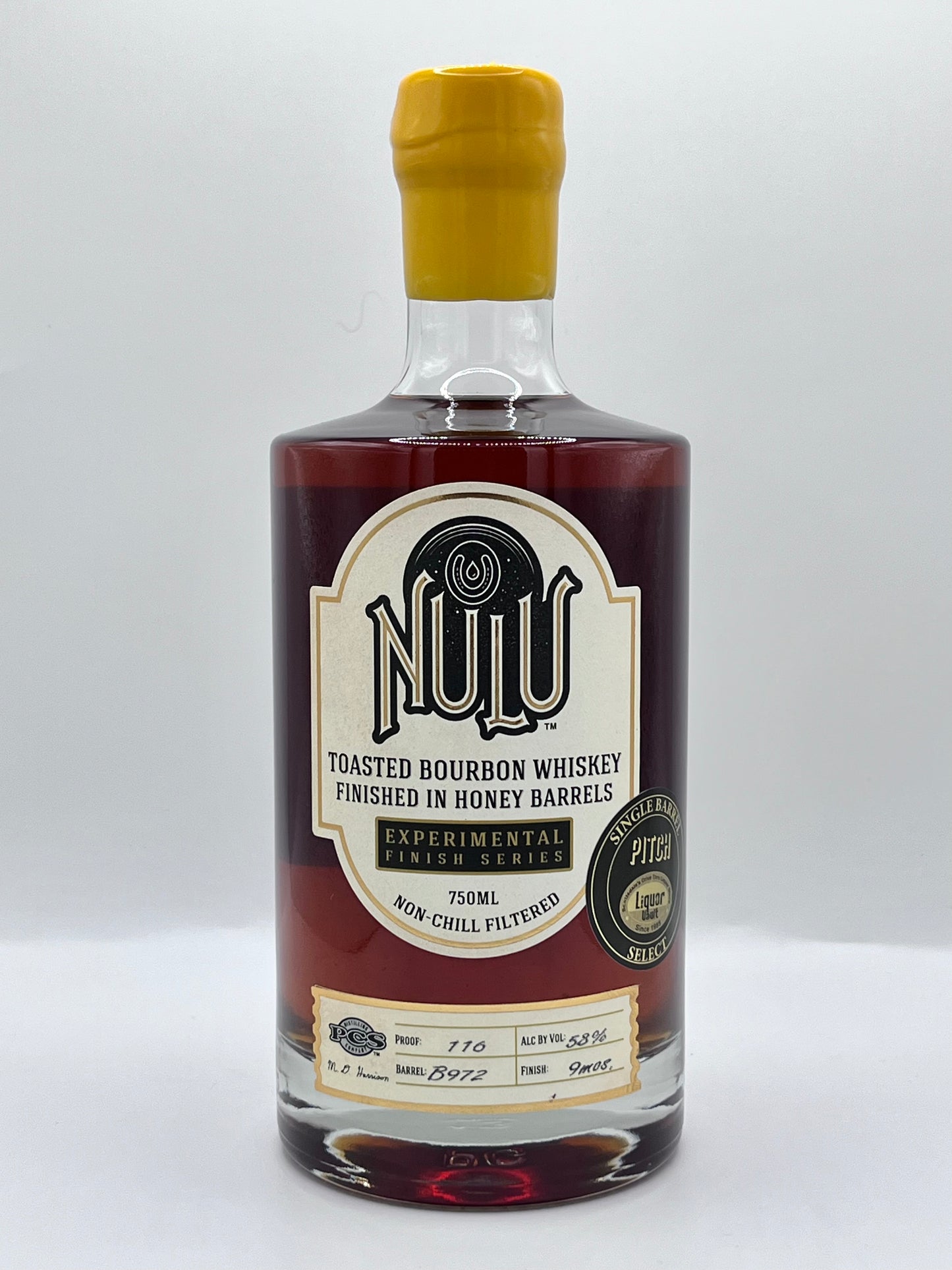 NULU Toasted Honey Single Barrel Bourbon