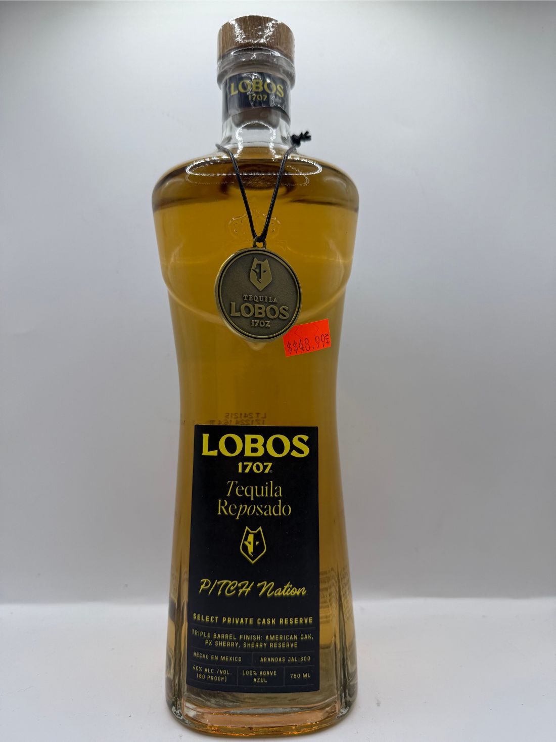 LOBOS Single Barrel Reposada Tequila