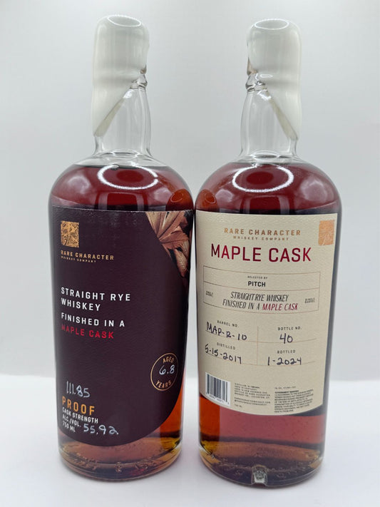 Rare Character Maple Cask Rye