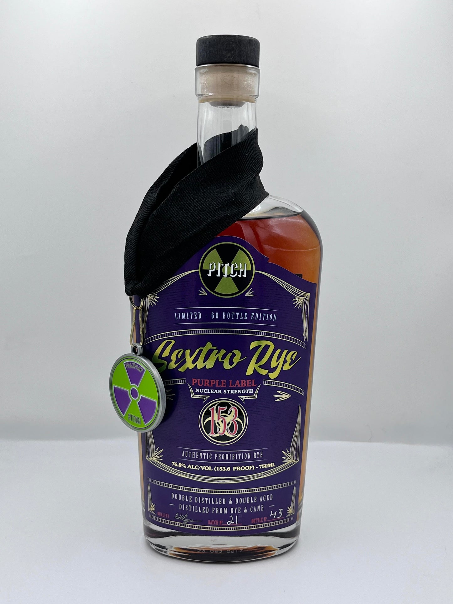 Sextro Rye 153.6 proof HAZMAT Single Barrel Rye