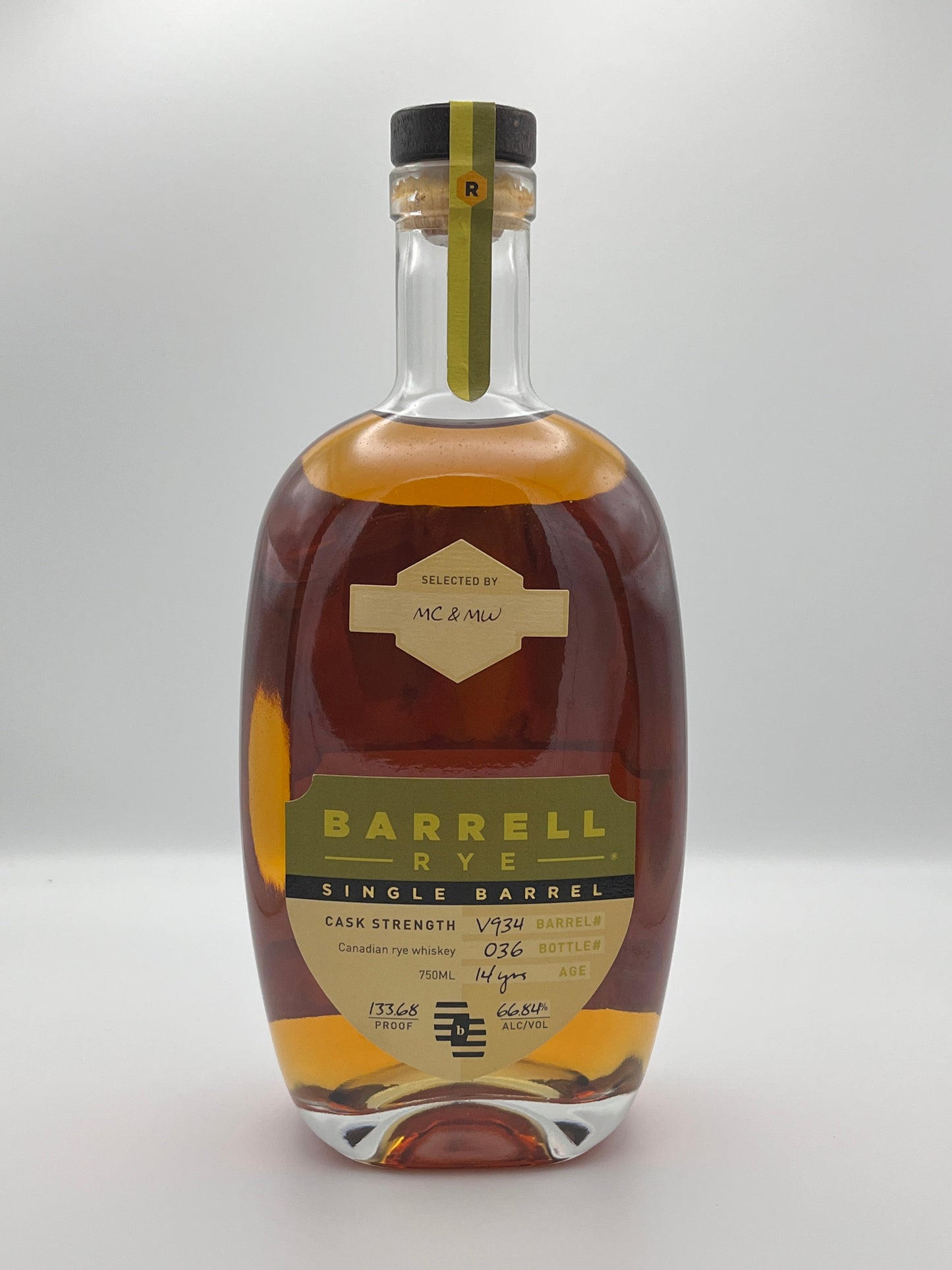 Barrell Craft Spirits 15 year Canadian Rye